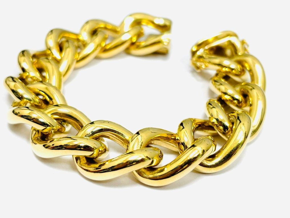 Bracciale - 18 carati Oro giallo - Made in Italy #4.3