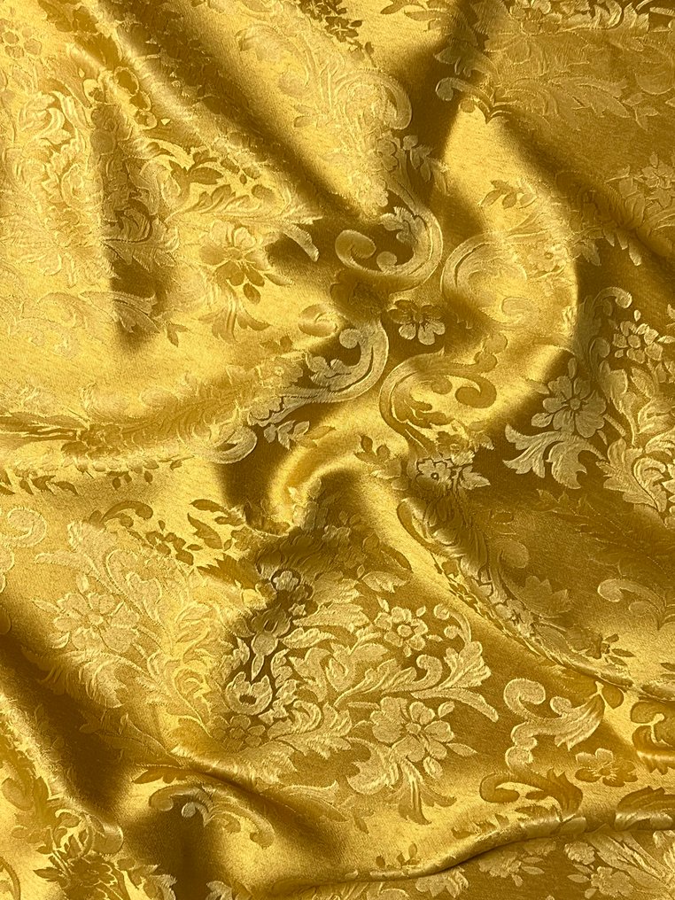 San Leucio - 奢华帝国风格金色复古提花织物 - 紡織品  - 250 cm - 290 cm #3.2