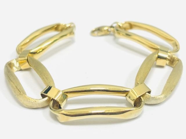 Βραχιόλι - 18 καράτια Κίτρινο χρυσό - Κατασκευασμένο στην Ιταλία #3.2