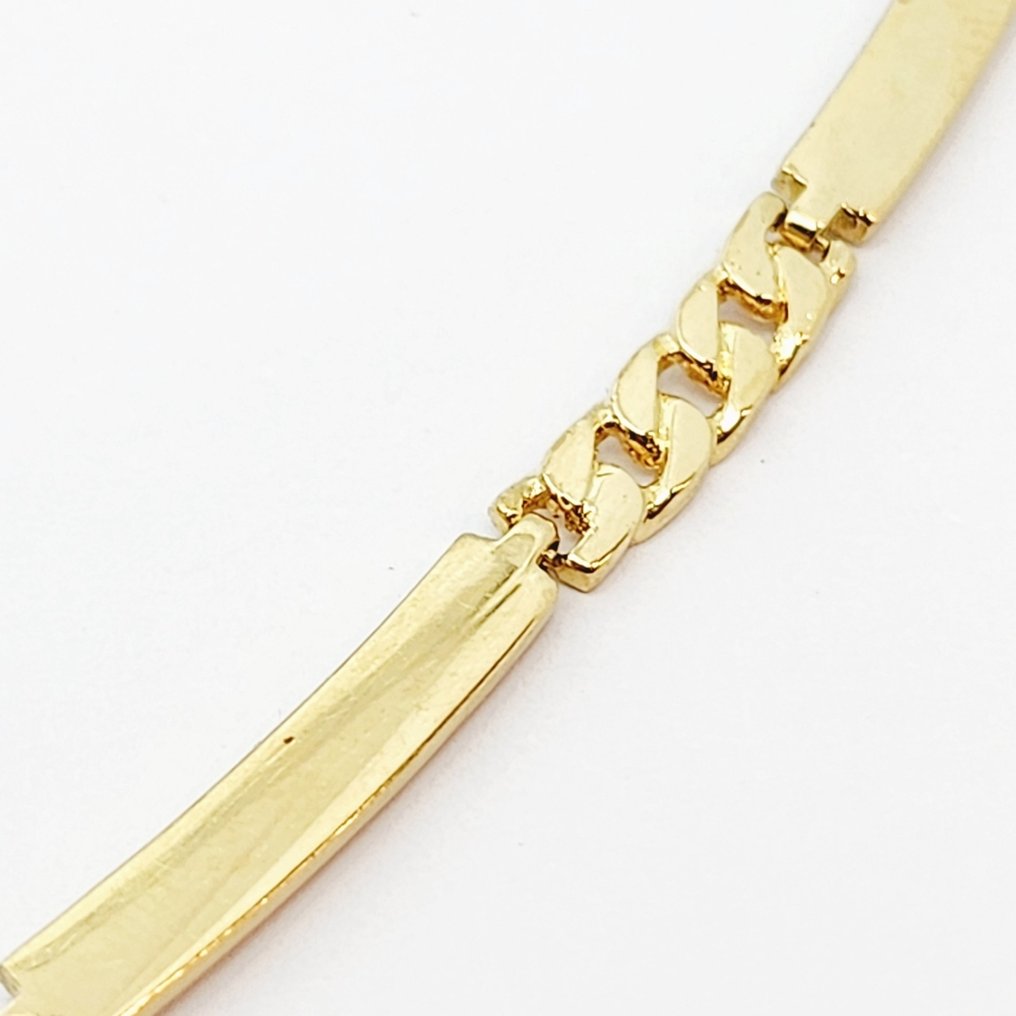 吊坠项链 - 18K包金 黄金 祖母绿 - 蓝宝石 #3.2