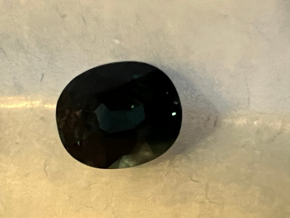 1 pcs Saffier - 1.03 ct - Antwerp Laboratory for Gemstone Testing (ALGT) #3.2