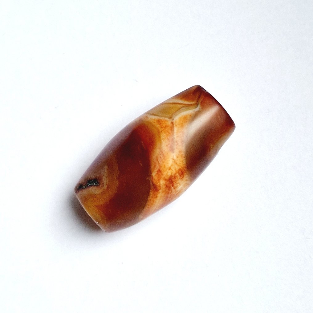 Ancient Central Asian Natural Banded Agate Bead Talisman 38 mm Catawiki
