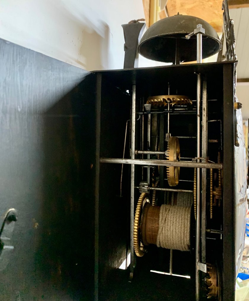 Comtoise klok - onbekend - Antiek - Gegoten messing, Smeedijzer - 1750-1800 - Empire #1.0