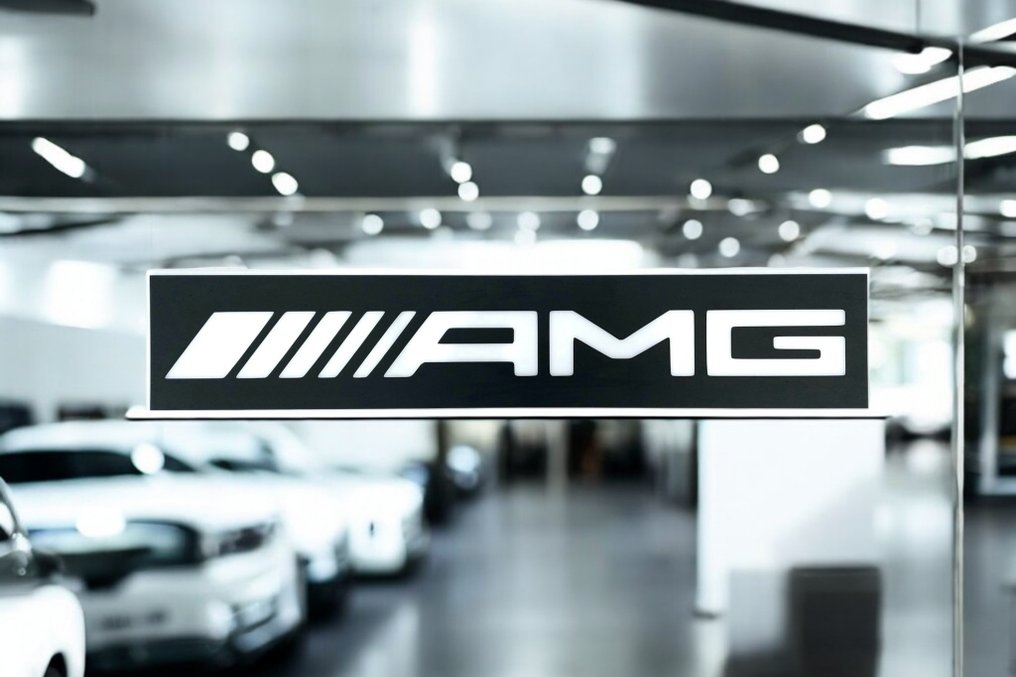 Sign - Mercedes-Benz - Mercedes AMG Illuminated lightbox - 2020 #1.0