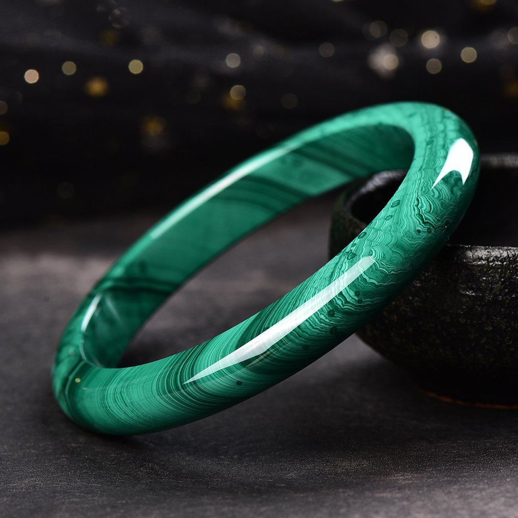 Malachite bangle store