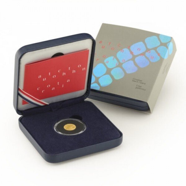 克羅埃西亞. 2024 1/16 oz -1.94g Gold Croatia 10 Euro “Black Lizard” Coin #2.1