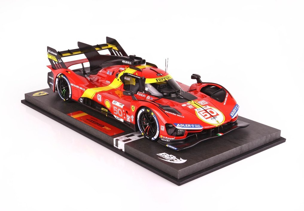 BBR 1:18 - Σπορ αυτοκίνητο μοντελισμού - Ferrari 499P Af Corse #50 24h Le Mans Pole Fuoco-Molina-Nielsen - Δεν υπάρχει κείμενο προς μετάφραση. #1.0