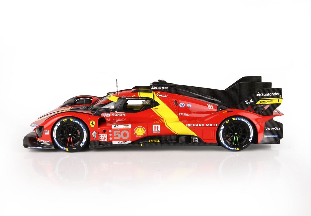 BBR 1:18 - Σπορ αυτοκίνητο μοντελισμού - Ferrari 499P Af Corse #50 24h Le Mans Pole Fuoco-Molina-Nielsen - Δεν υπάρχει κείμενο προς μετάφραση. #3.2