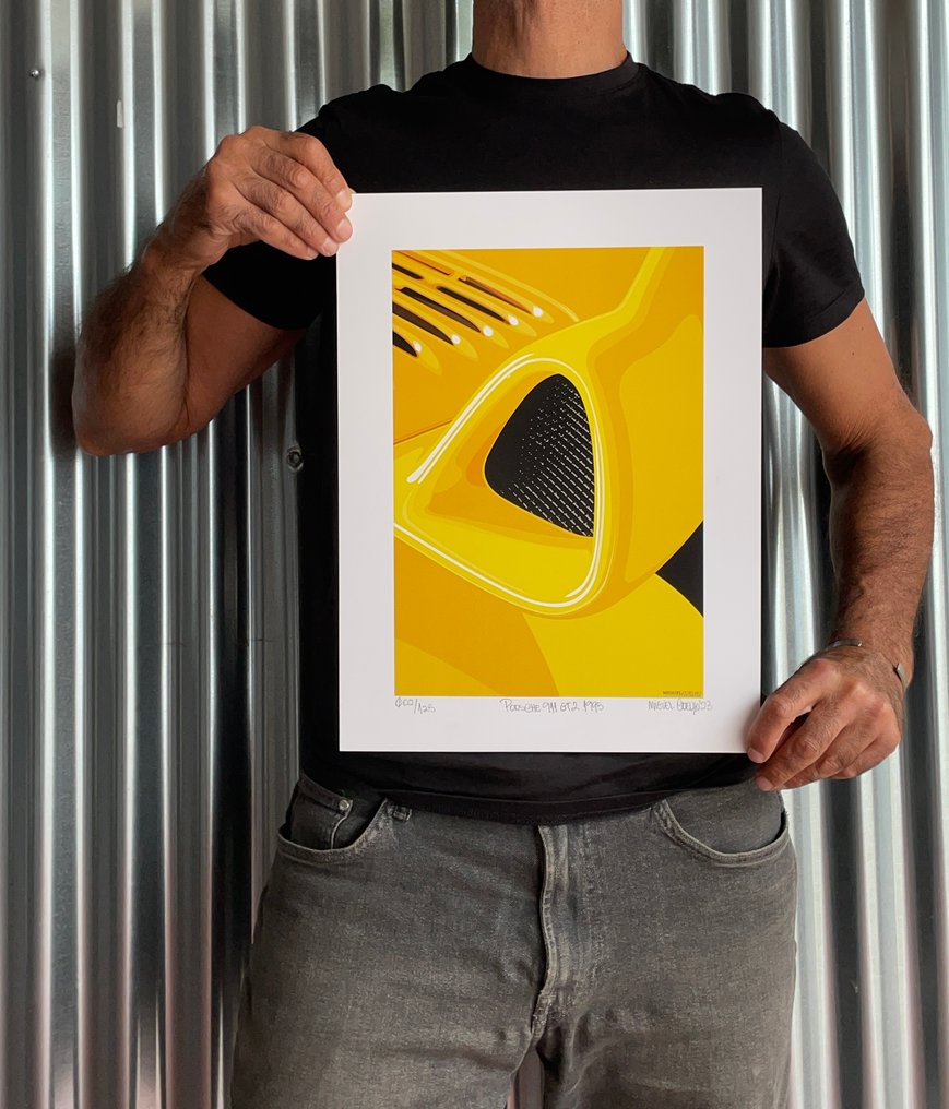 lithography - Porsche - 911 GT 2, 1995 - NO ENVIO A CANARIAS #1.0