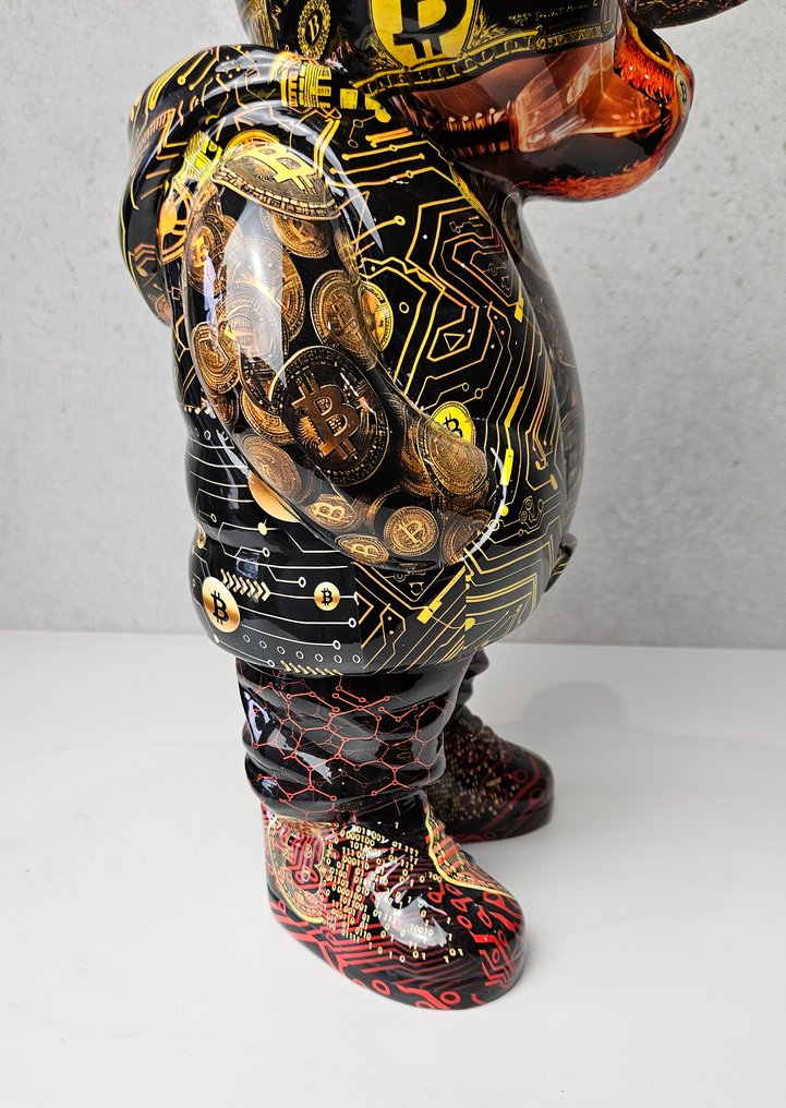 ArtBrut by Ann - AngryBear x Bitcoin II - edycja limitowana #3.2