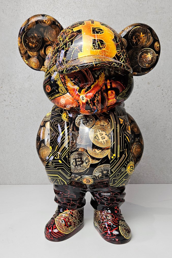 ArtBrut by Ann - AngryBear x Bitcoin II - edycja limitowana #1.0