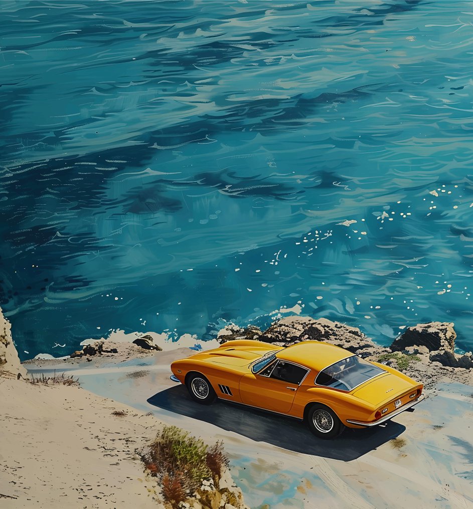 Alberto Ricardo (XXI) - Auto en la playa #1.0