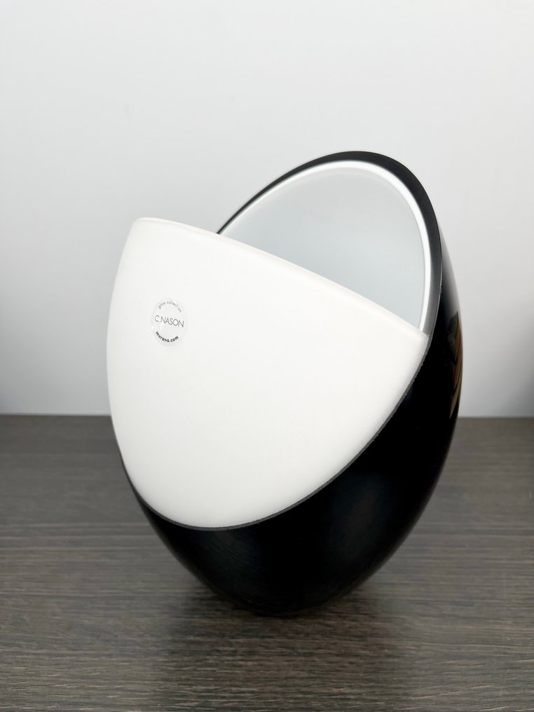 Murano - Carlo Nason - 花瓶 - 穆拉諾玻璃 - 一对威尼斯穆拉诺玻璃花瓶 #4.3