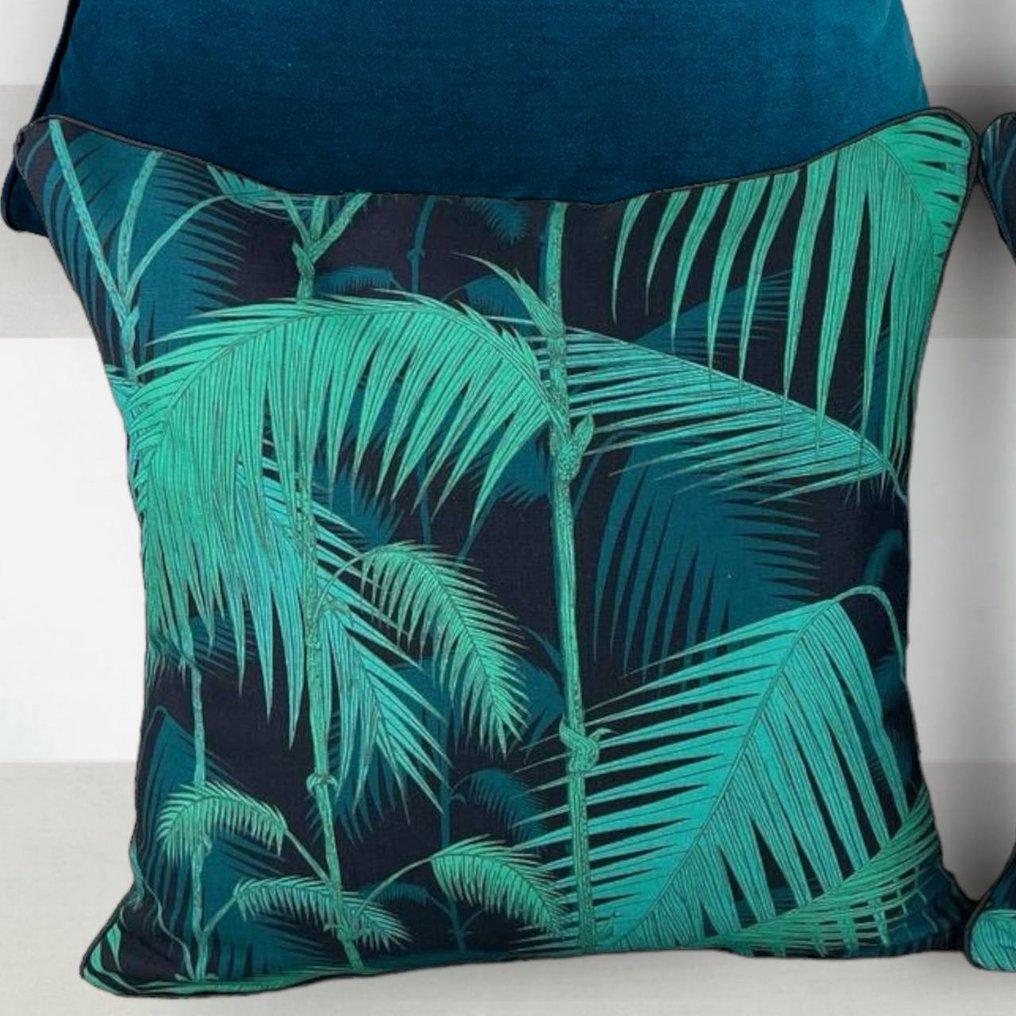 New set of 4 cushions. Two of them made with Cole & Son fabric - New set of four - Cushion #1.0