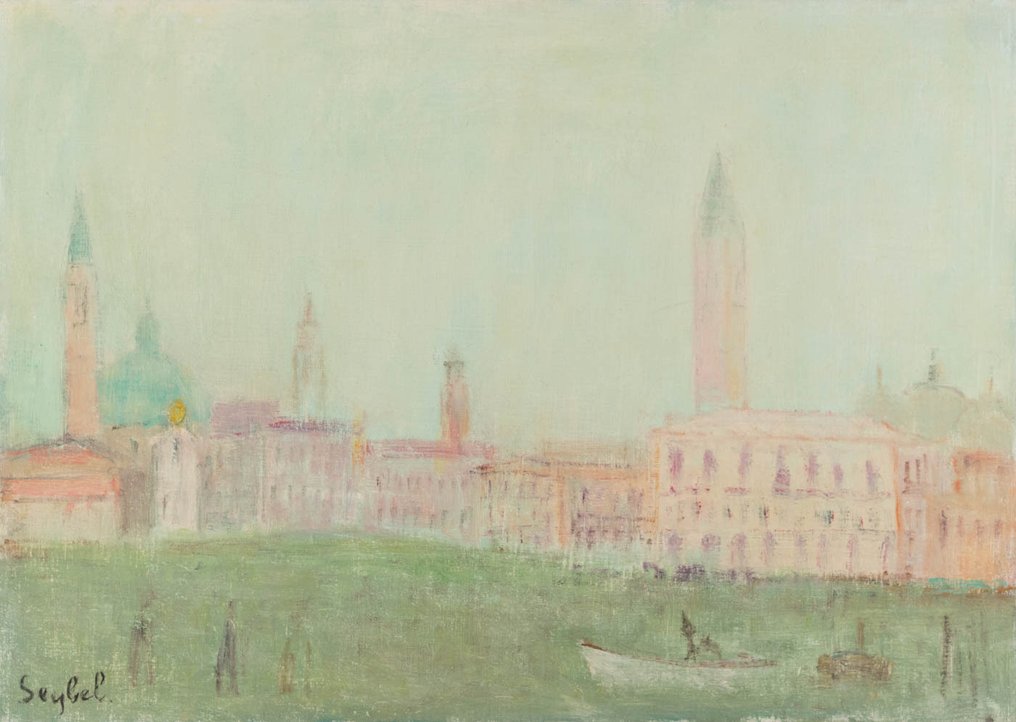 Lyne Seybel (1919-2009) - Giardini, Venise #1.0