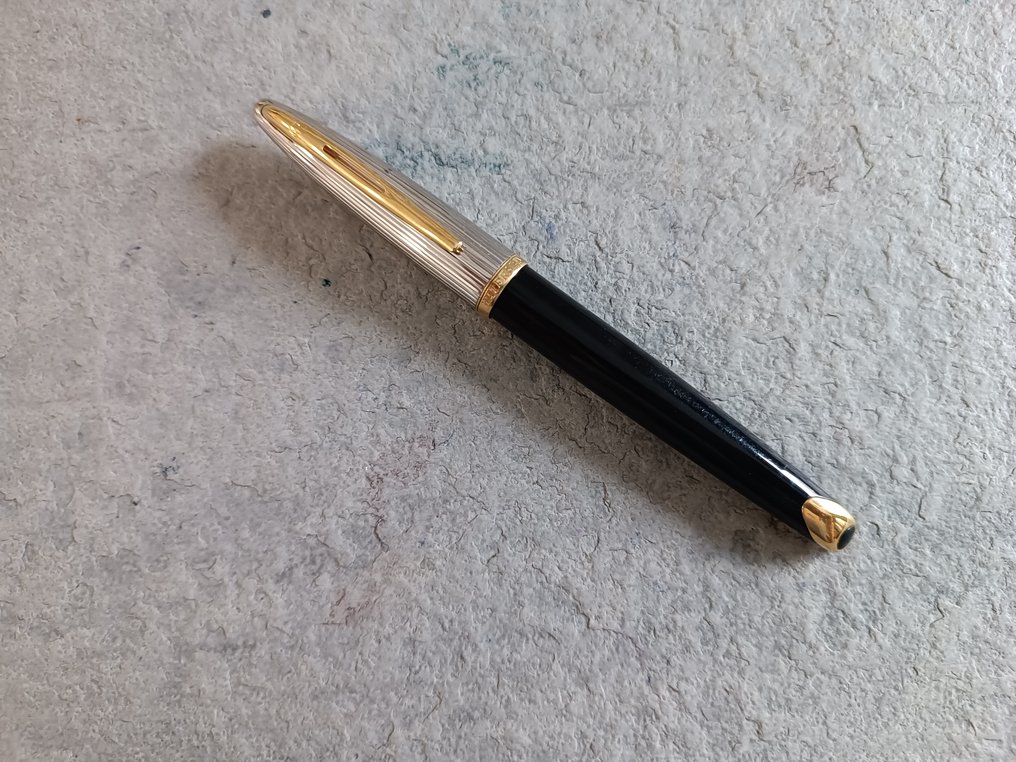 Waterman - 威迪文 - Pluma Waterman Carene de Luxe capuchón de plata - 钢笔 #2.1