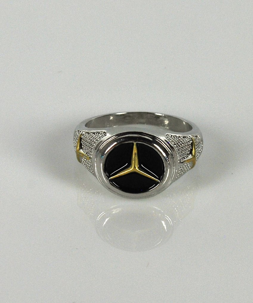 梅赛德斯-奔驰银色戒指 - Mercedes-Benz - Anello #4.3