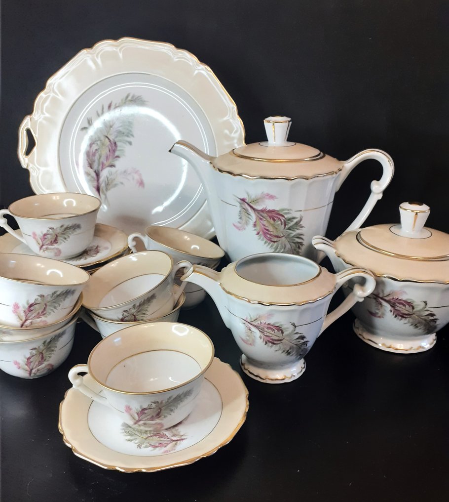 LT France - Coffee set for 8 (22) - Porcelain #1.1