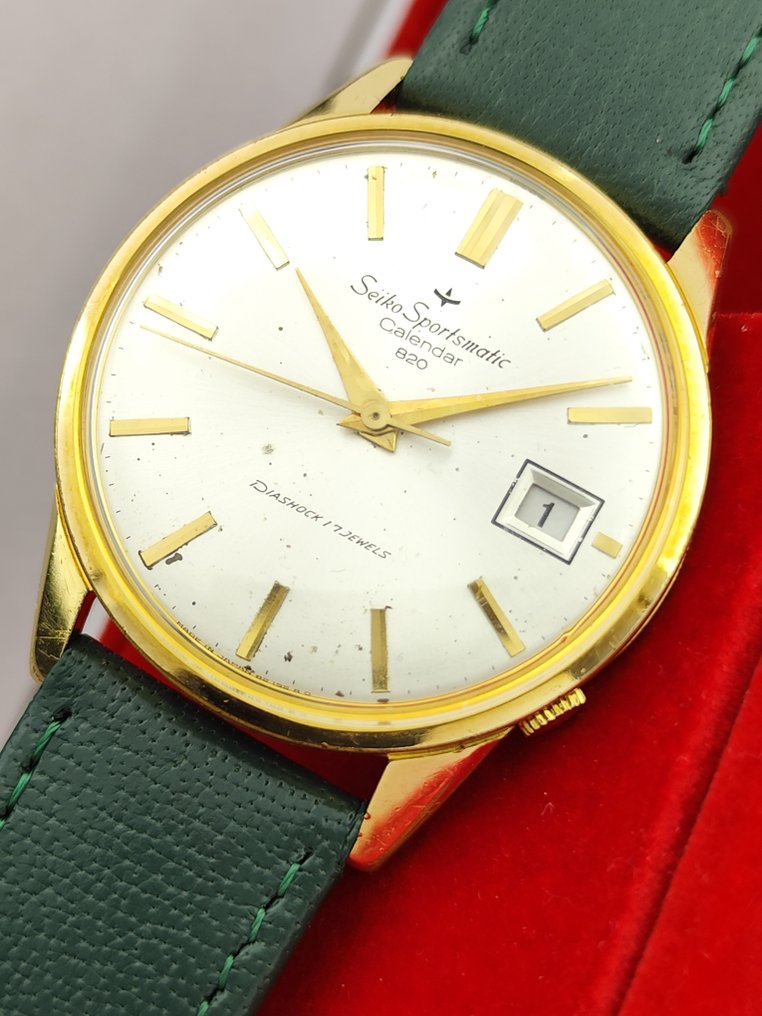 Seiko Sportsmatic Calendar 820 Automatic Vintage No Reserve Price Men 1960 1969 auction online Catawiki