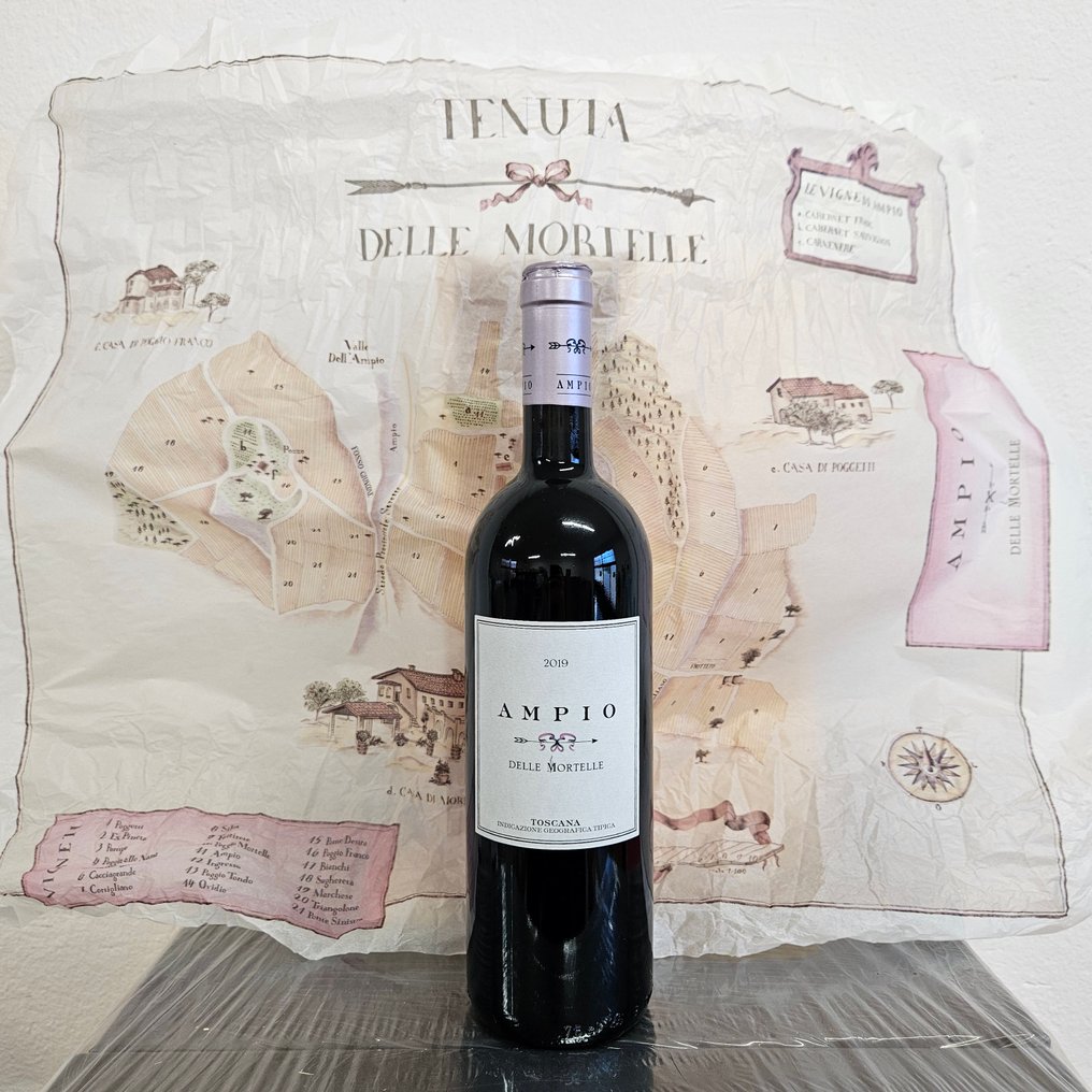 2019 Antinori, Ampio delle Mortelle - Tuscany IGT - 1 Bottle (0.75L) #1.0