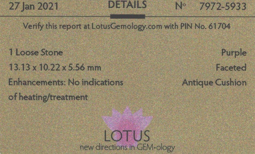 Spinell - 6.30 ct - Lotus Gemology - Unbeheiztes Burma #4.3