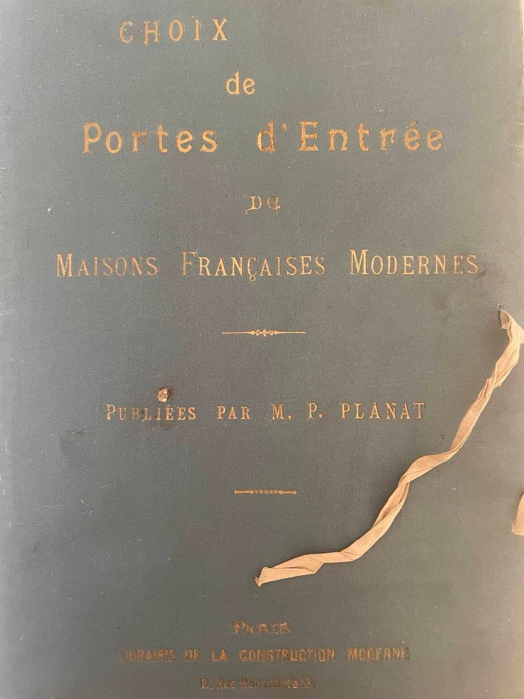 Choix de portes d'entrée de maisons françaises modernes - 1905 #1.1