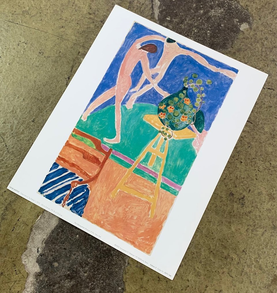 Henri Matisse (1869-1954) - Nasturtiums with the Painting Dance I, 1912 - Artprint - 30 x 24 cm #4.3