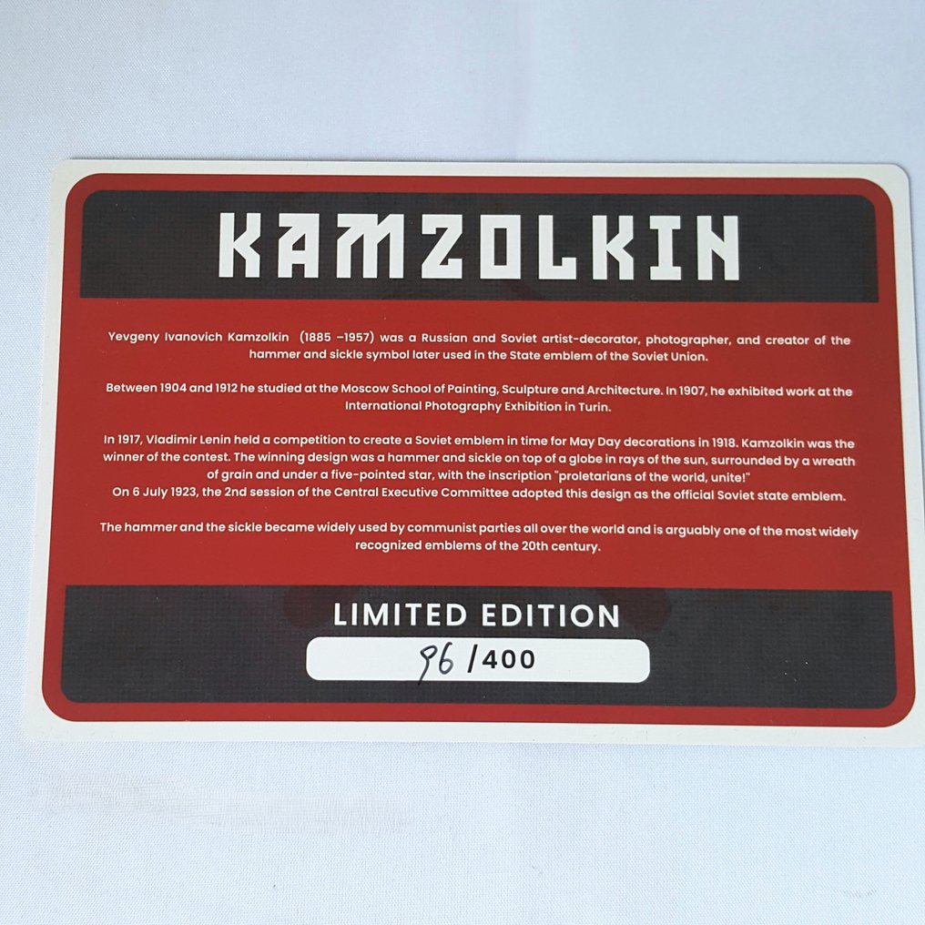 CCCP - KAMZOLKIN - Hammer & Sickle - Moving Star - Limited Edition - Automatic Slava - Gold - New - No reserve price - Men - 2025 #4.3