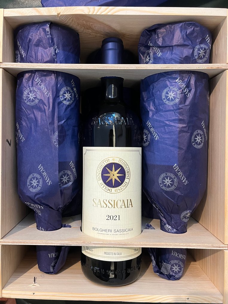 2021 Tenuta San Guido, Sassicaia - Bolgheri DOC - 6 Flaschen (0,75 l) #1.1