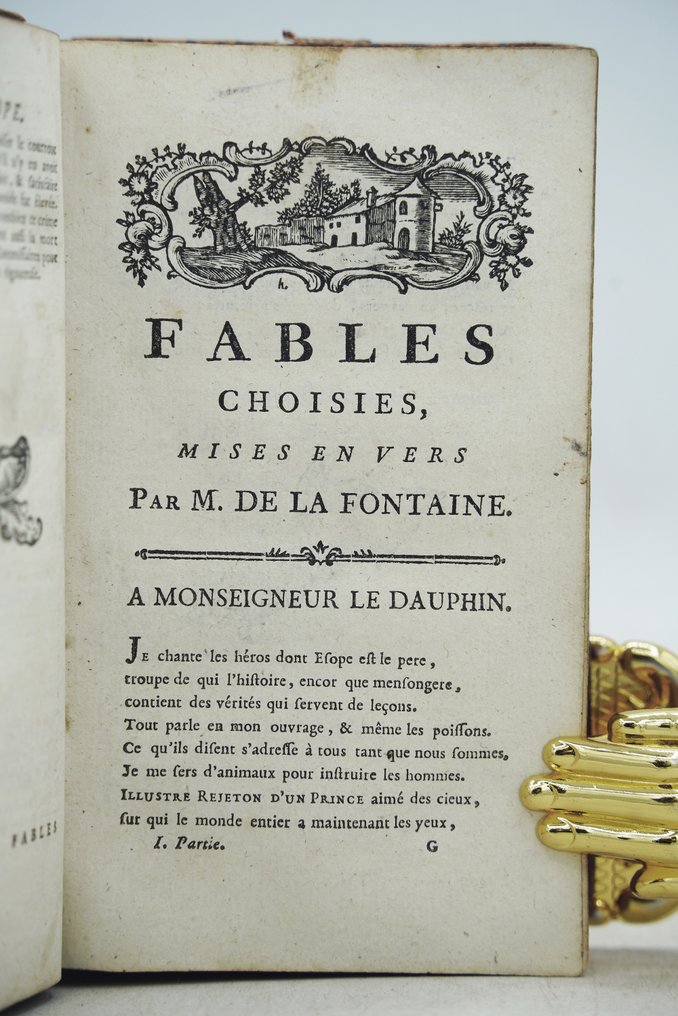 M. De la Fontaine - Fables choisies, mises en vers par M. De la Fontaine - 1779 #3.2