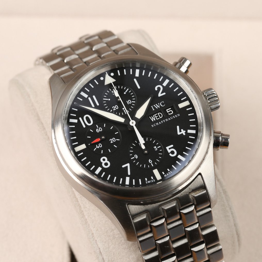 IWC Pilot Chronograph IW371704 Men 2000 2010 auction online Catawiki