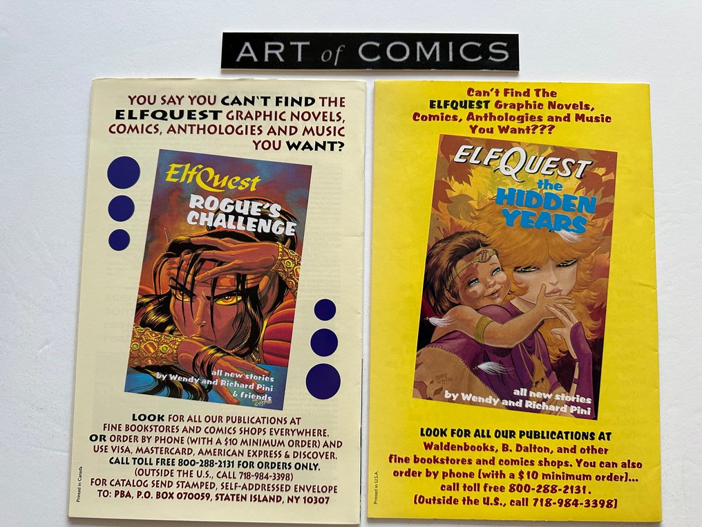 Elfquest Nice Lot Of Elfquest From Different Seies - From Mid to Very High Grade - 18 Comic - Ensipainos - 1987/1994 #3.2