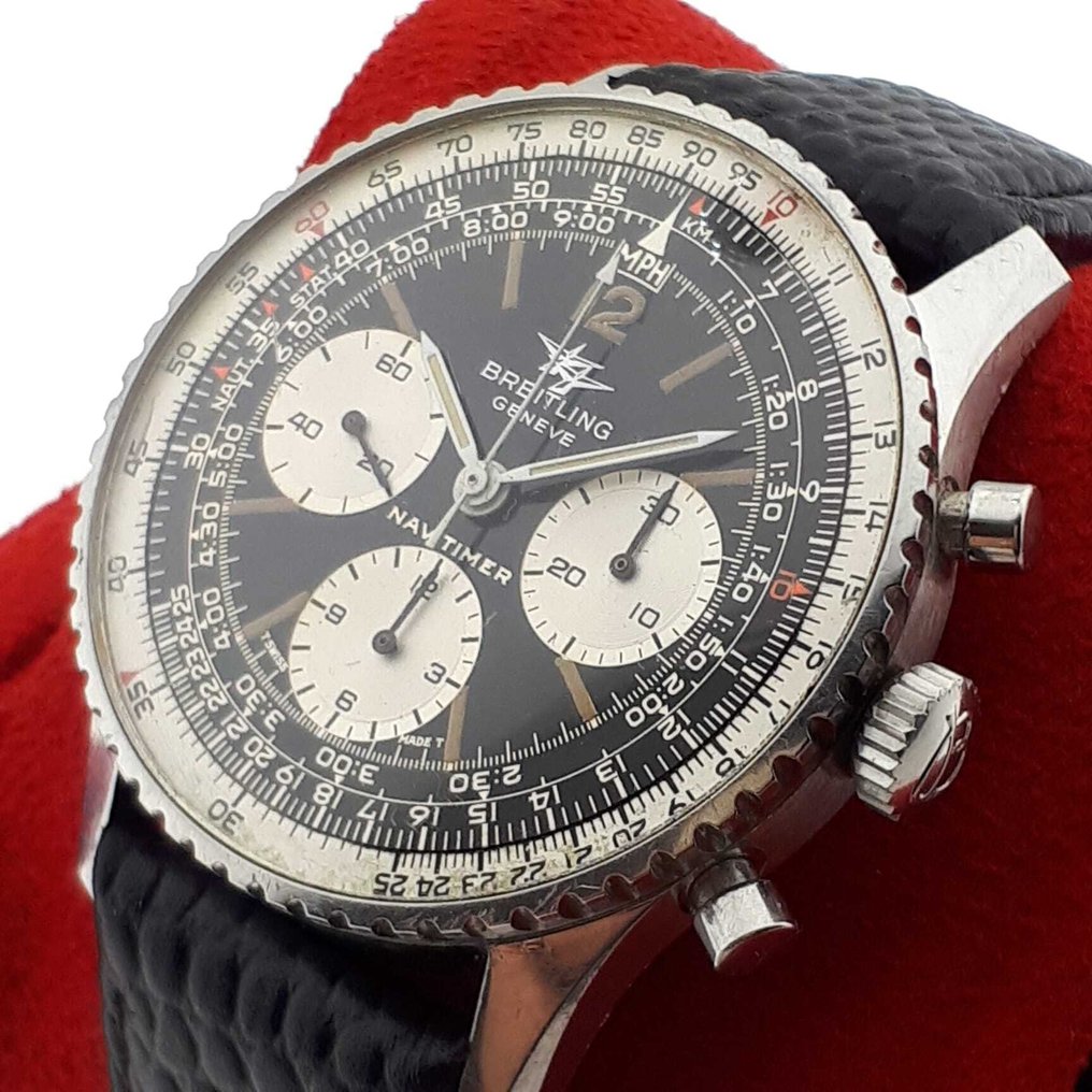 Breitling - Navitimer Twins Jet 806 Mechanical Hand Winding Chronograph Cal. Venus 178 Panda Dial "Rare Vintage - 806 - Hombre - 1960-1969 #1.2