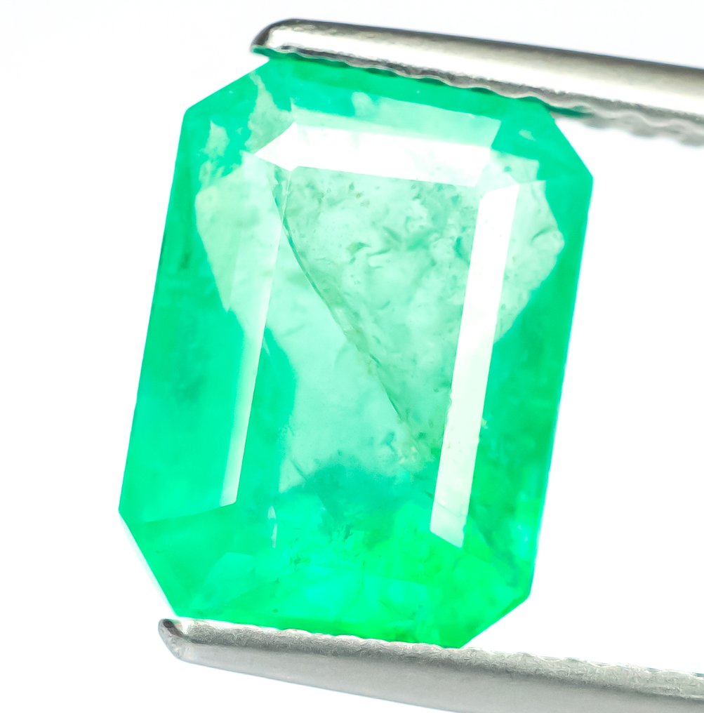 Sans Prix de Réserve Vert Émeraude  - 2.37 ct - International Gemological Institute (IGI) - Zambie #1.2