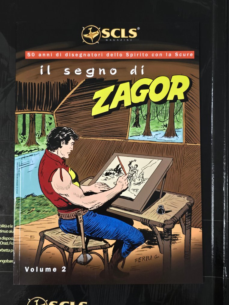 Zagor 173/200 - “Il Segno di Zagor" volume 2 - grande formato 35x50 - 1 Portfolio - Edizione limitata e numerata #4.3