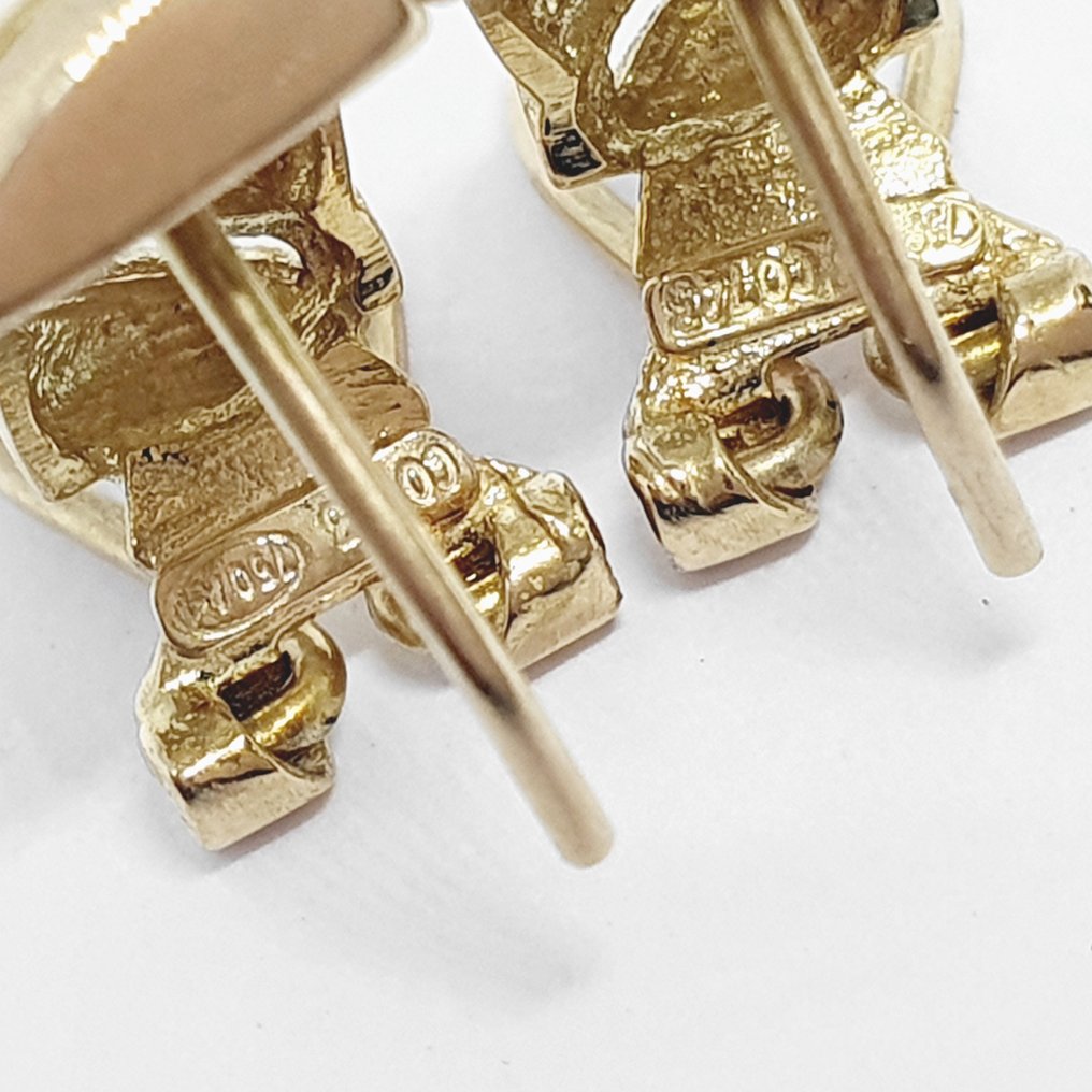 Øreringe - 18 kraat Gulguld #4.3