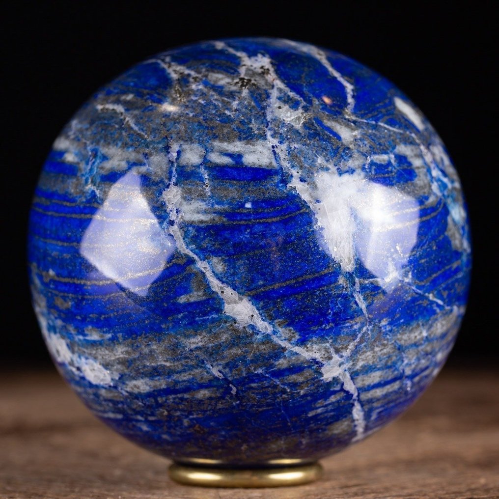 Royal Blu - Deep Blu Lapis Lazuli Sphere - Height: 110 mm - Width: 110 mm- 2140 g #3.2