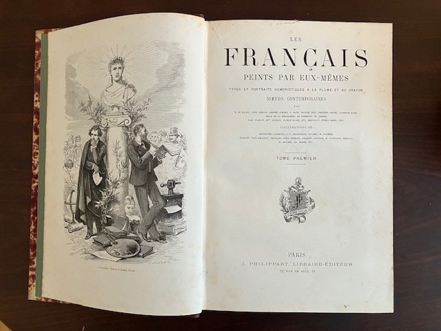 Honoré de Balzac e.a. - Les Français peints par eux-mêmes, types et portraits humoristiques a  la plume et au crayon - 1876-1878 #1.3