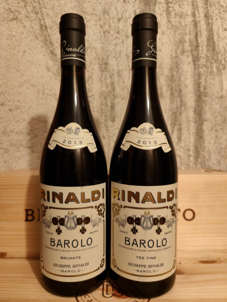 2013 Giuseppe Rinaldi, 'Brunate' & Tre Tine - Barolo - 2 Flaschen (0,75 l) #1.1