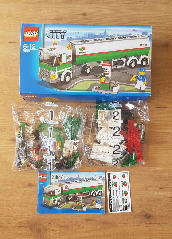 Lego - Stadt - Tankwagen - Dänemark #1.1