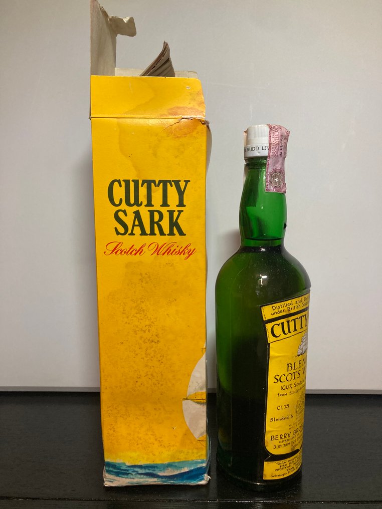 Cutty Sark - Berry Bros. & Rudd.  - b. década de 1970 - 75cl - 2 garrafas #3.1