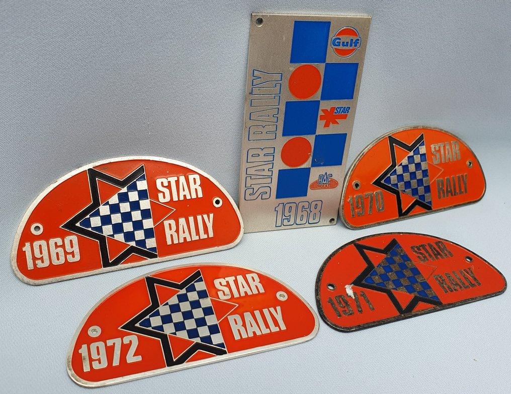 徽章 - Star Rally Badge - 荷蘭 - 20世紀中期（二戰期） #3.2