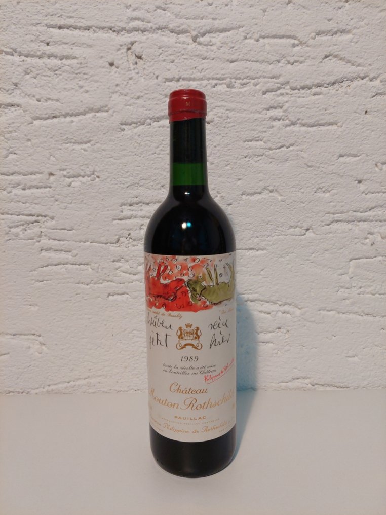 1989 Chateau Mouton Rothschild - Pauillac 1er Grand Cru Classé A - 1 Bottle (0.75L) #1.1