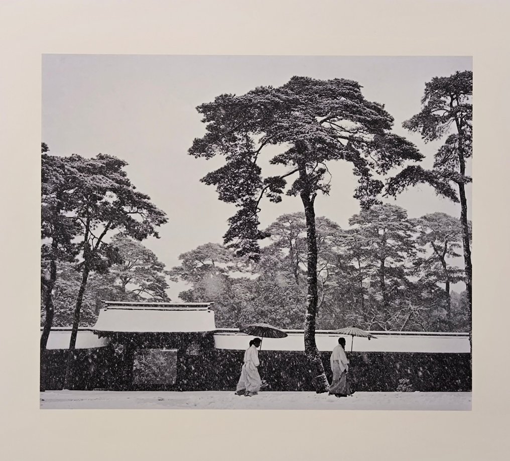 Werner Bischof - Courtyard of the Meiji Shrine. Tokio, Japan, 1951 #1.0