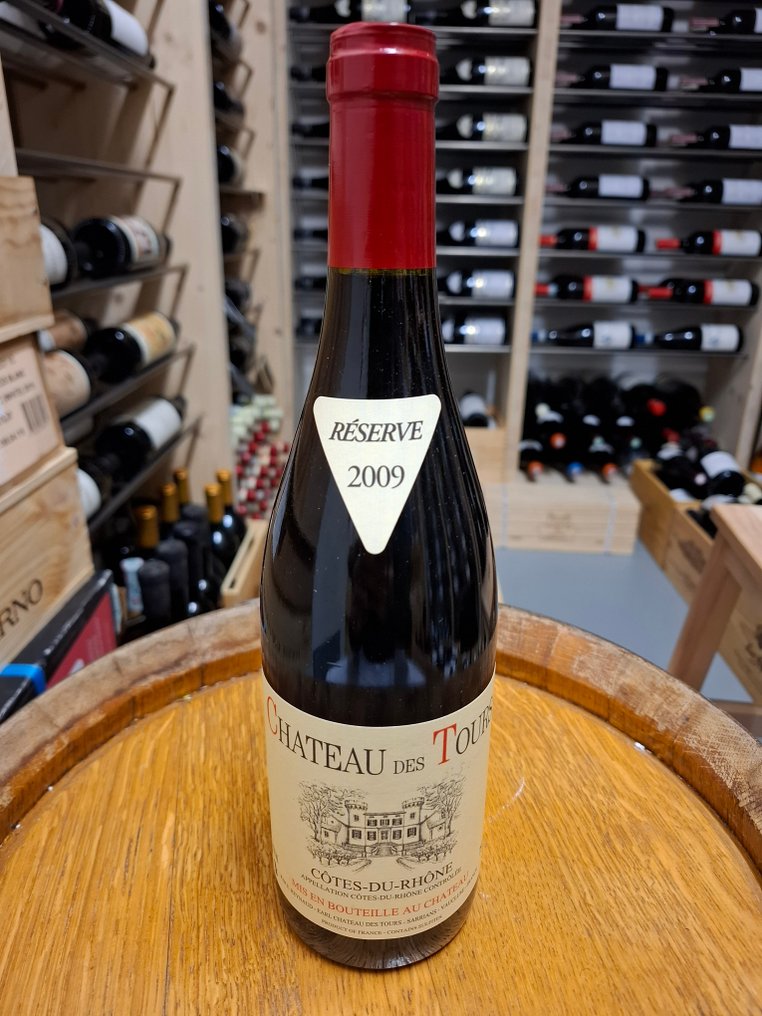 2009 Château des Tours "Réserve" - Cotes du Rhone - 1 Bottle (0.75L) #1.1