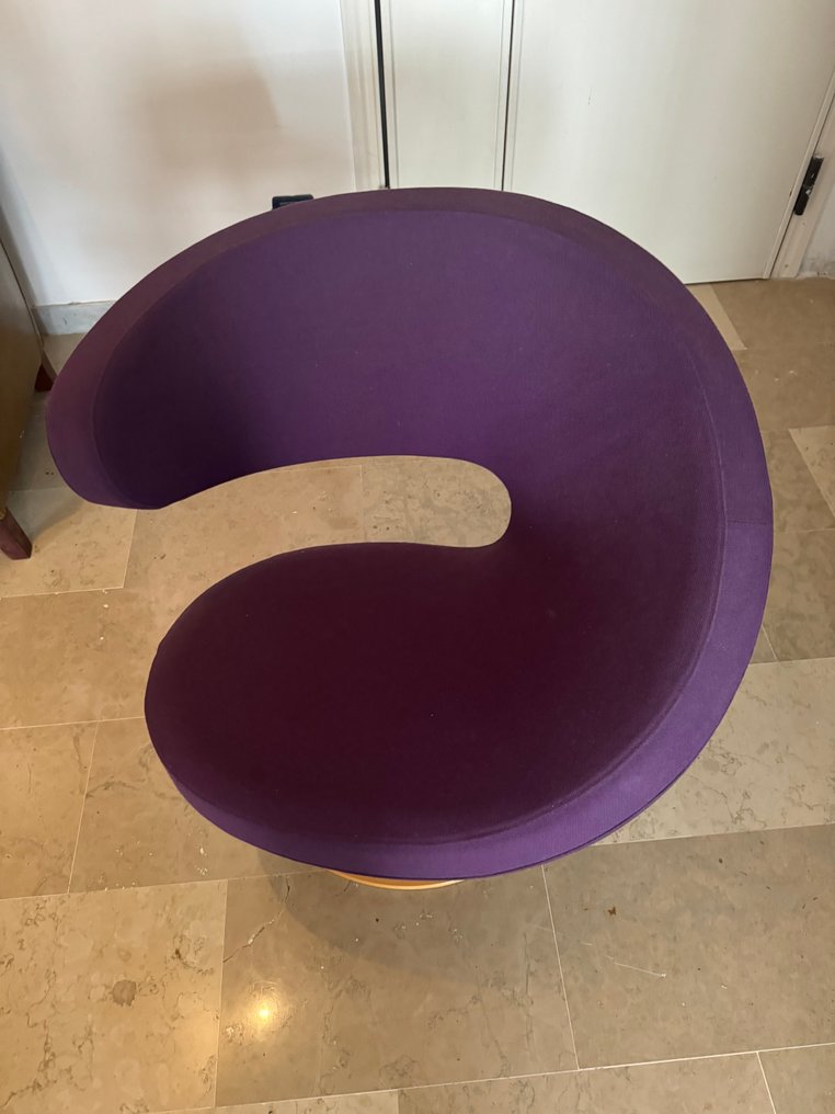 Stokke - Thomas Pedersen - Καρέκλα - κλαμπ Peel - Χάλυβας, Υφάσματα #3.2