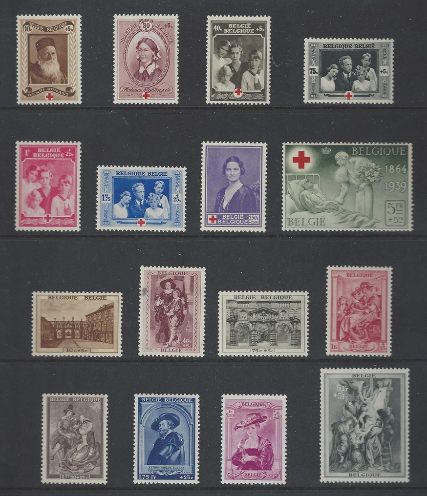 Belgium 1939 - The full year's edition - OBP/COB 496/526 #1.0