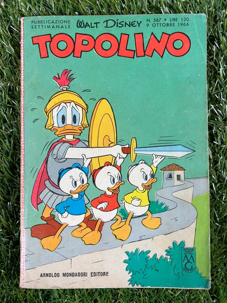 Topolino Fascia 500/600 - Topolino libretto - 41 Album - Πρώτη έκδοση - 1965/1967 #2.1