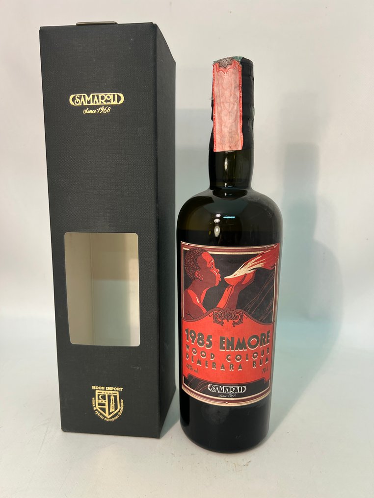 Enmore 1985 Samaroli - Wood Colour Cask #5, Demerara Rum  - b. 2005 - 70cl #1.1