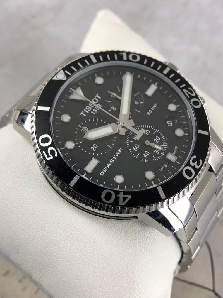 Tissot - Seastar 1000 Chronograph - No Reserve Price - T120.417.11.051.00 - Men - 2020+ #1.0
